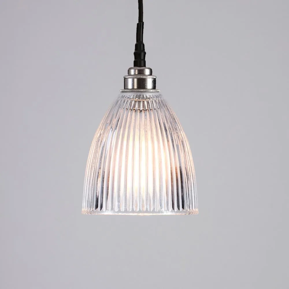 Old School Electric elongated prismatic pendants light - IP rated for bathrooms