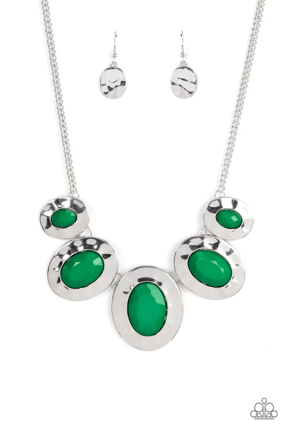 Paparazzi Rivera Rendezvous - Green Necklace