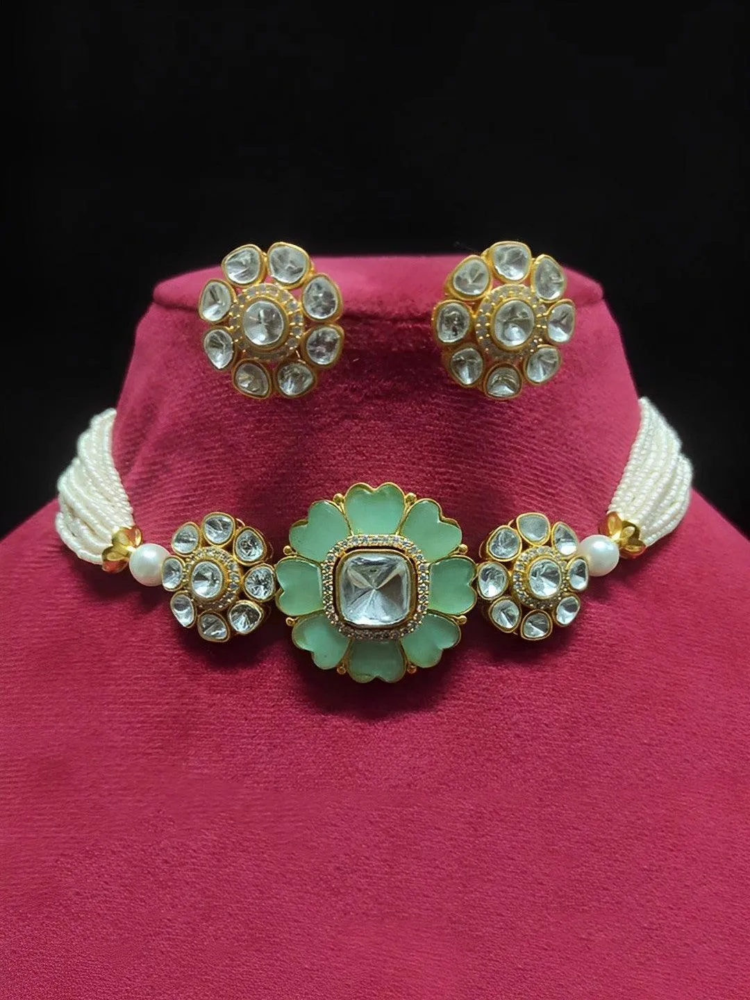 Patiala Choker Necklace Set