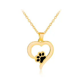 Paw  Necklace Cute Animal