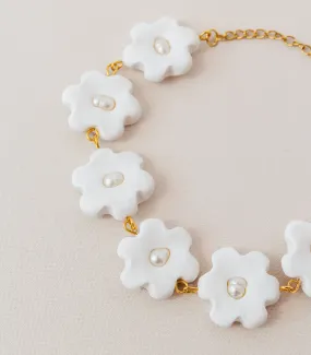 Pearly Sampaguita Bracelet