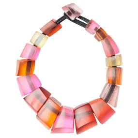 Poppy Necklace Multi Coloured Resin