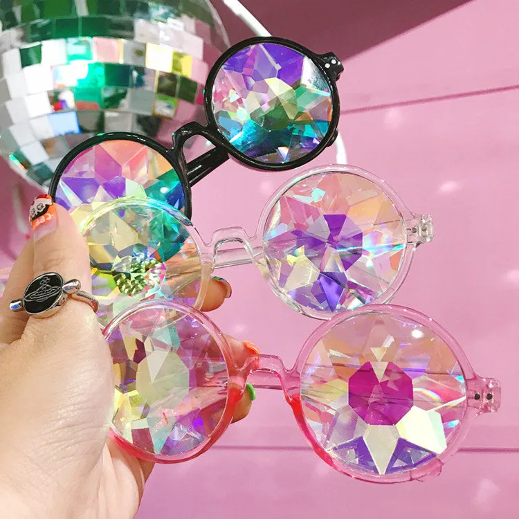 Rainbow Kaleidoscope Glasses