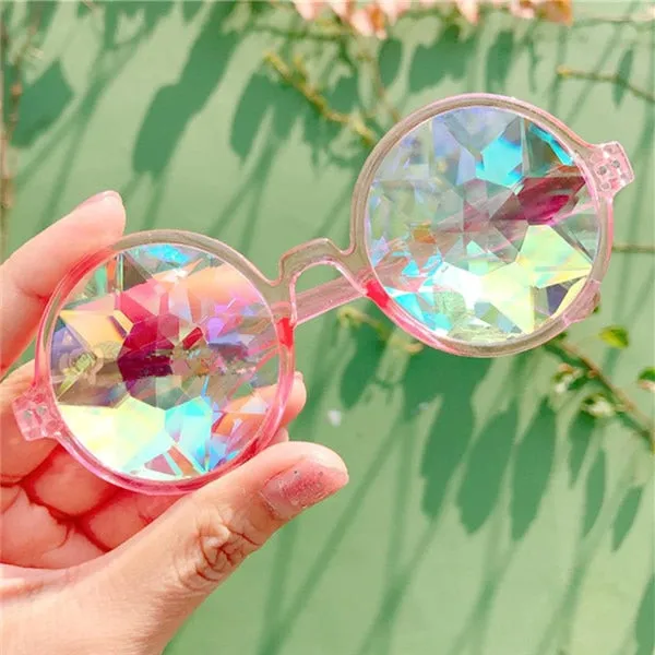 Rainbow Kaleidoscope Glasses