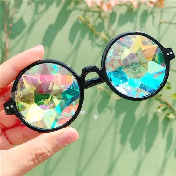 Rainbow Kaleidoscope Glasses