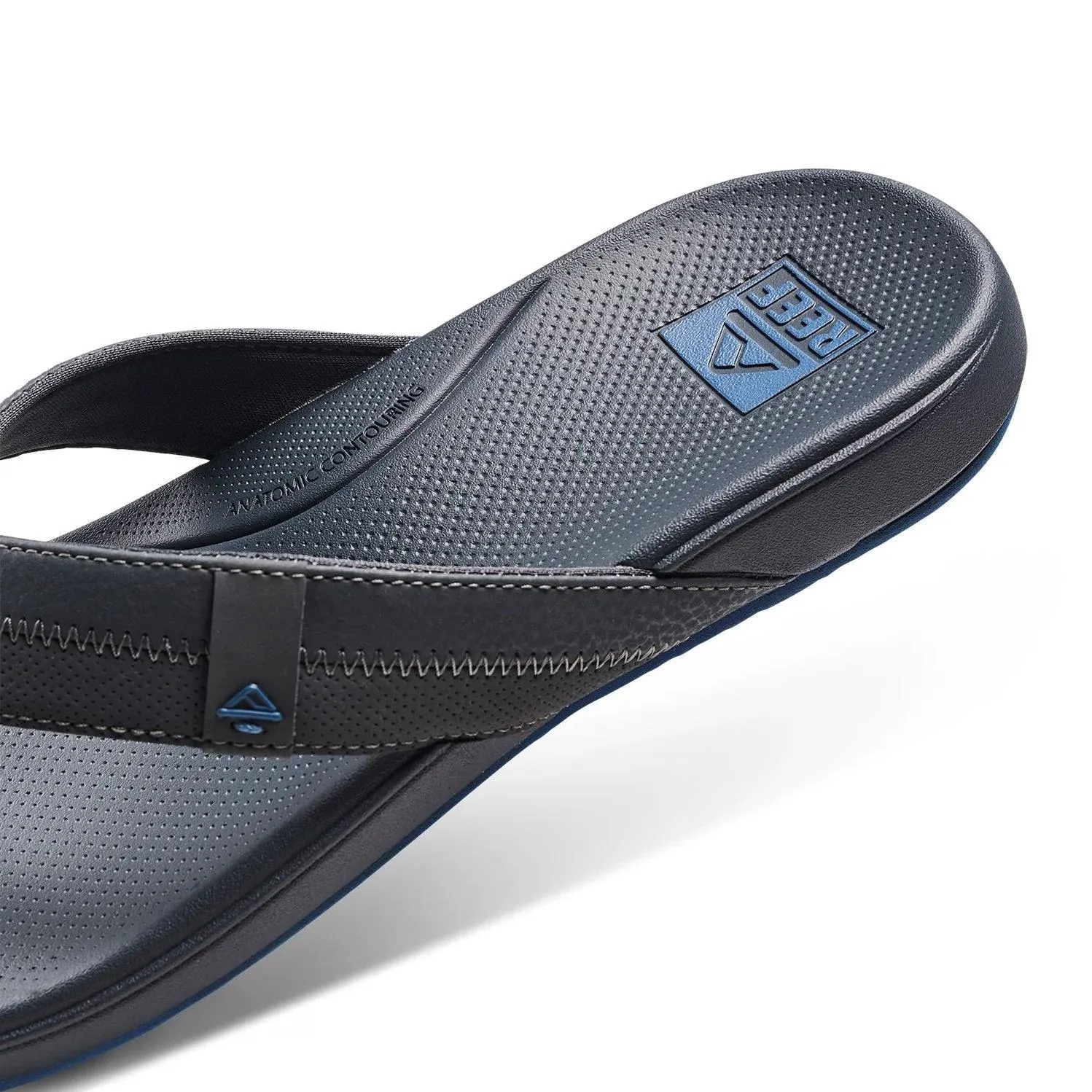 Reef Cushion Phantom 2.0  Gun Grey Mens Flip Flops