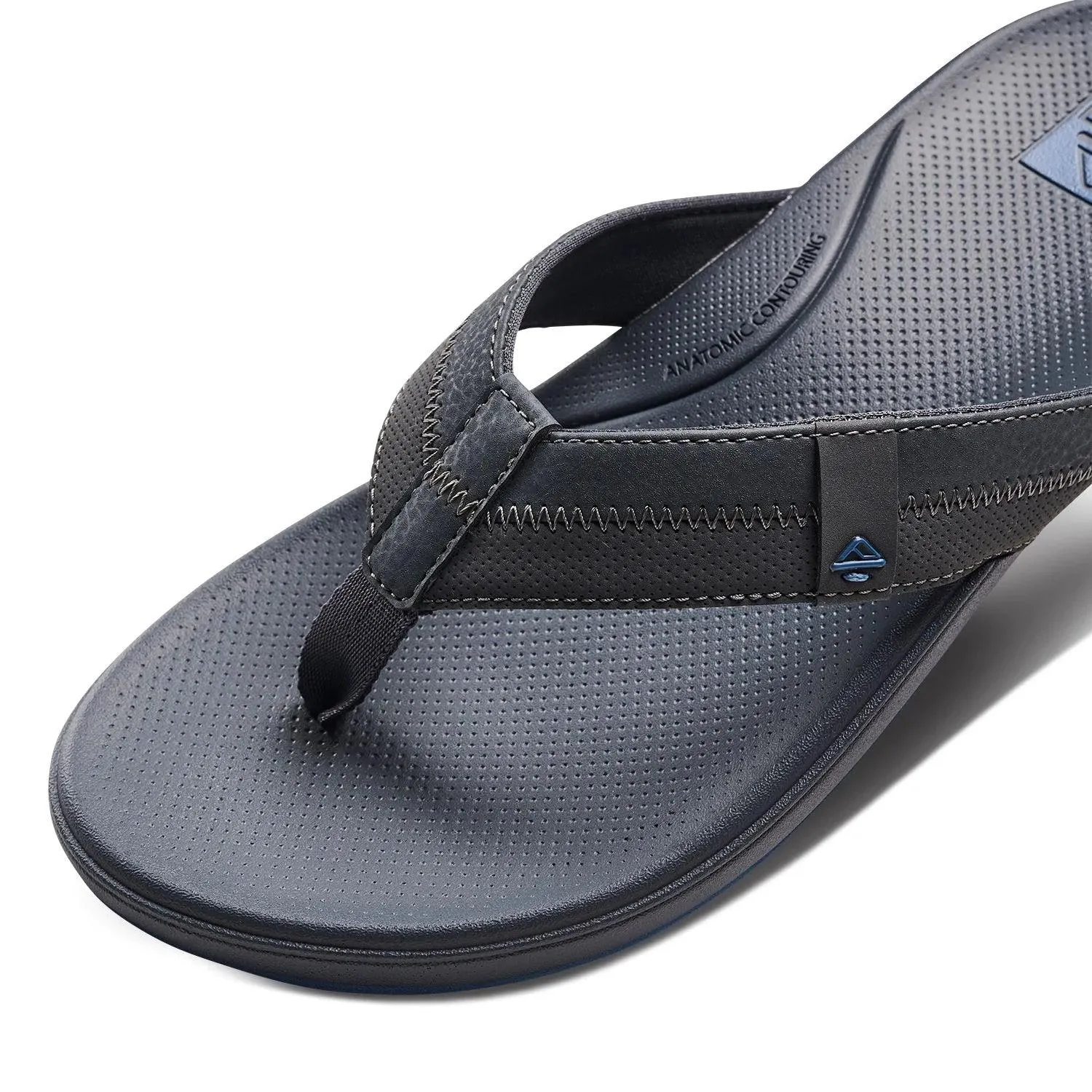 Reef Cushion Phantom 2.0  Gun Grey Mens Flip Flops