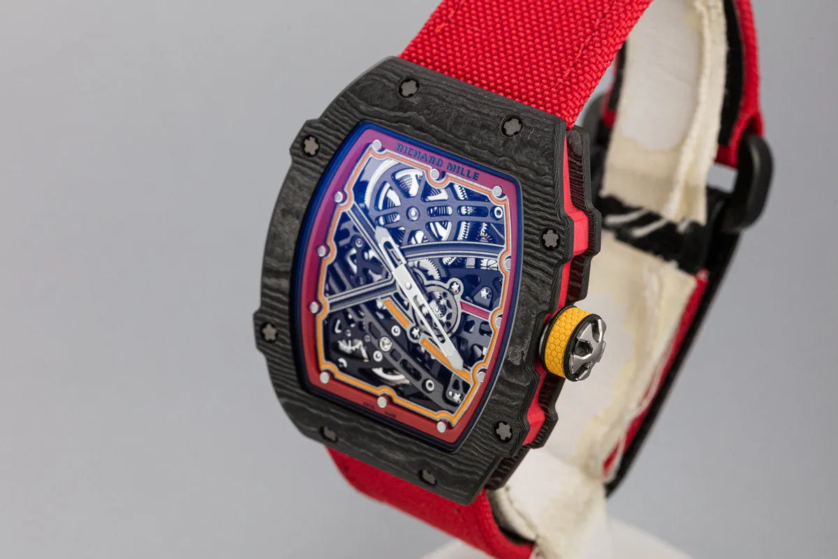 Richard Mille RM 67-02 Alexander Zverev with Box and Papers