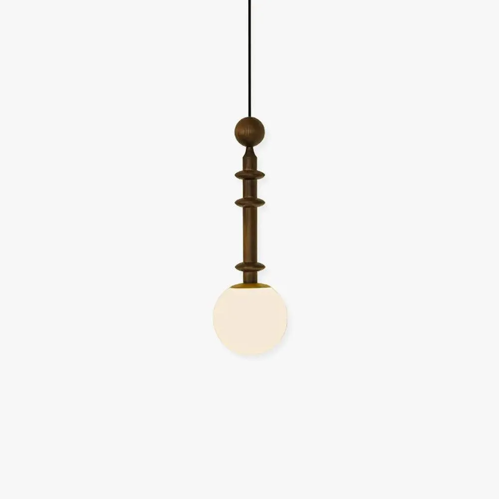 Roman Column Small Pendant Light