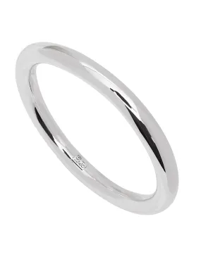 Silver Golf Bangle 8mm (64mm)