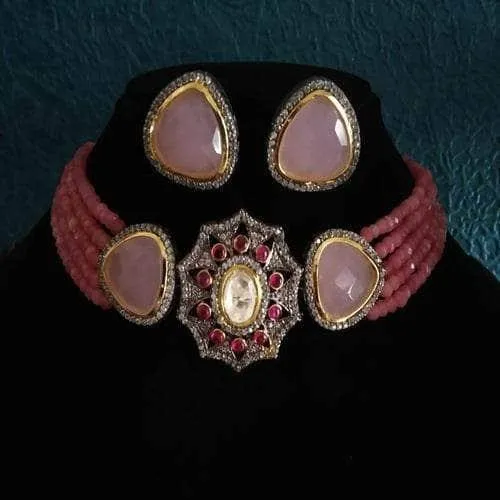 Simple Stone Kundan Choker