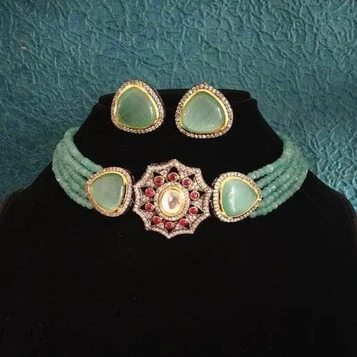 Simple Stone Kundan Choker