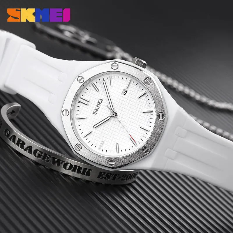 SKMEI 9299 Silicone Strap Casual Watch for Women