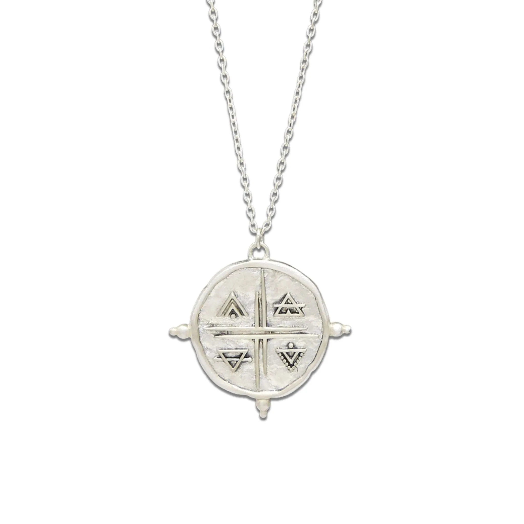 Spirit Of Earth Necklace Silver