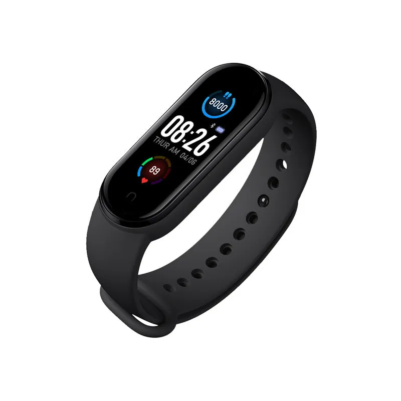 Sport Step Counting Heart Rate Blood Oxygen Health Monitoring Waterproof Bluetooth Electronic Bracelet