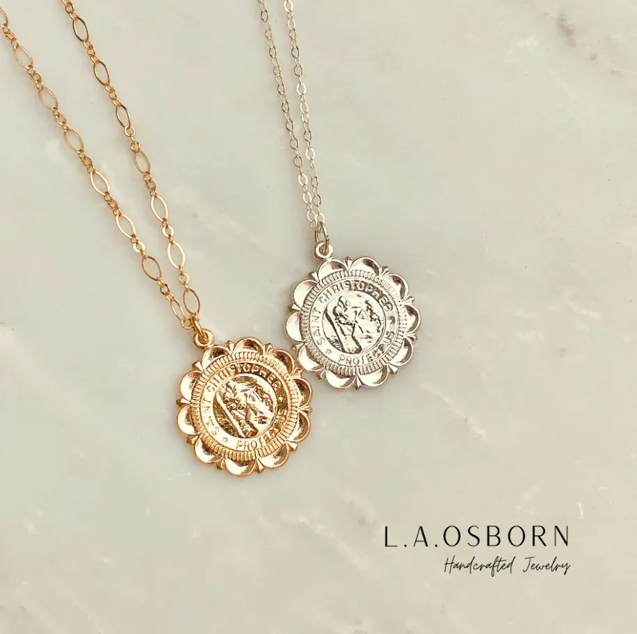 St Christopher Necklace