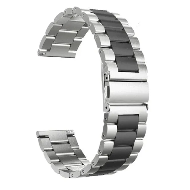 Stainless Steel Link Watch Strap Compatible with the Samsung Galaxy Watch 3 (41mm)