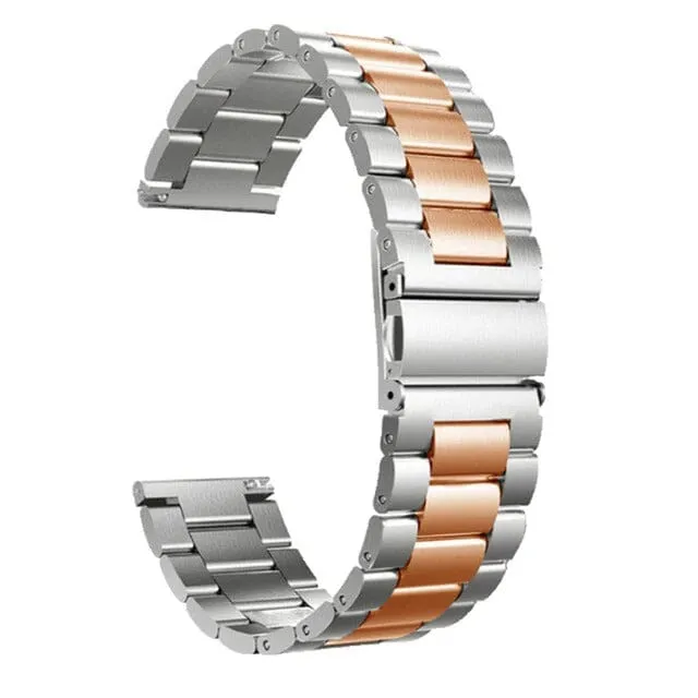 Stainless Steel Link Watch Strap Compatible with the Samsung Galaxy Watch 3 (41mm)