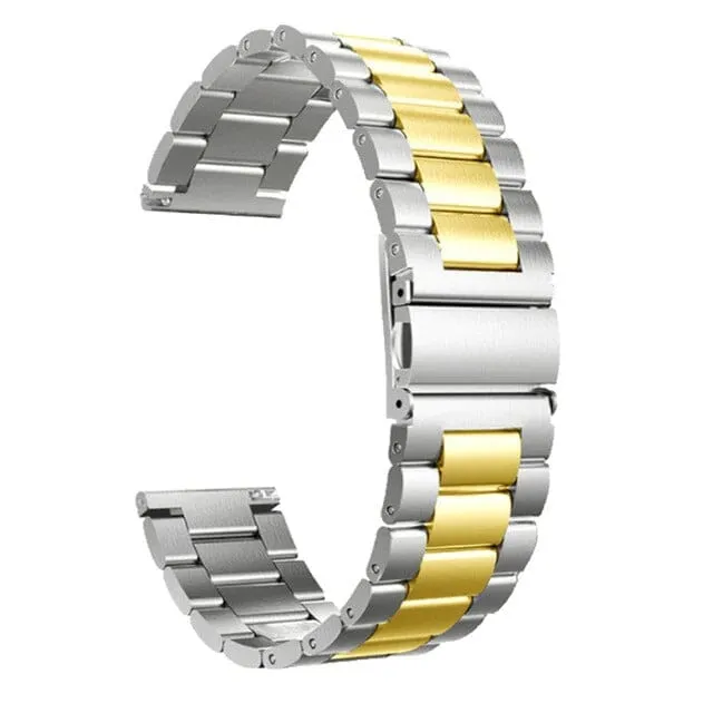 Stainless Steel Link Watch Strap Compatible with the Samsung Galaxy Watch 42mm