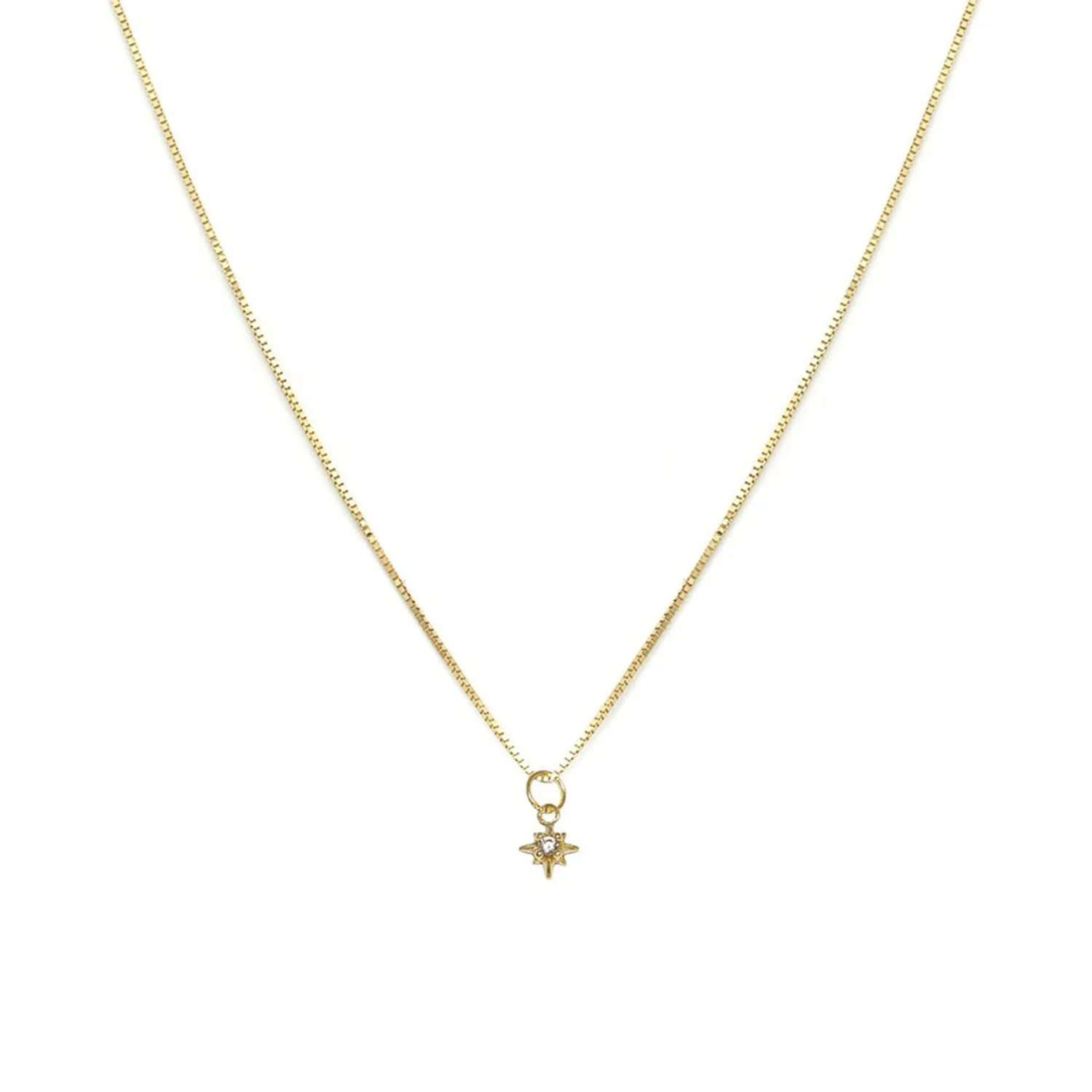 Starburst Necklace | 14k Gold