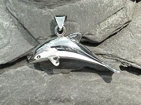 Sterling Silver Dolphin Pendant