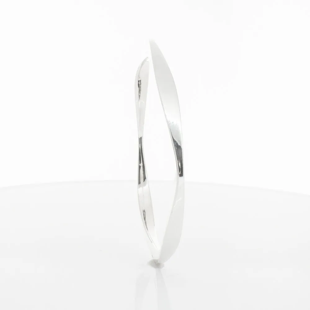 Sterling Silver Eos Bangle