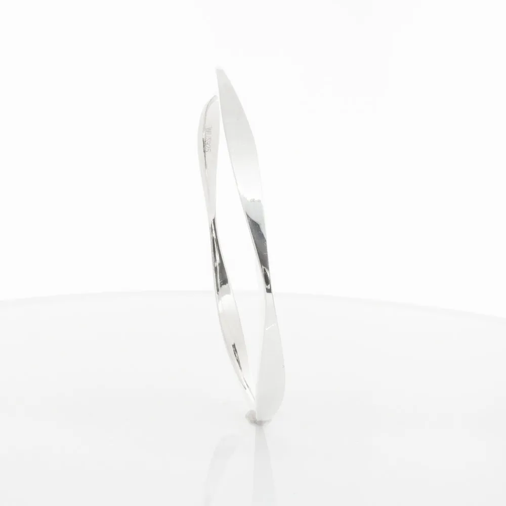 Sterling Silver Eos Bangle