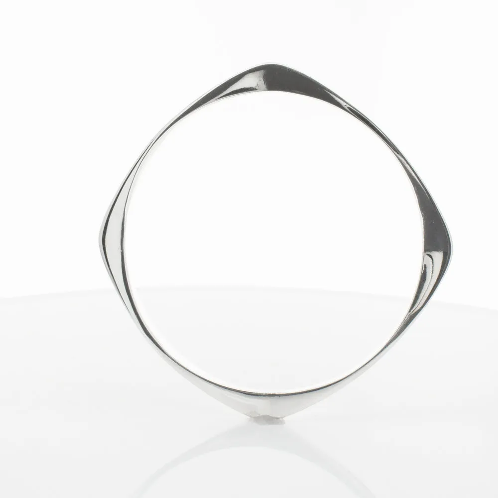 Sterling Silver Eos Bangle