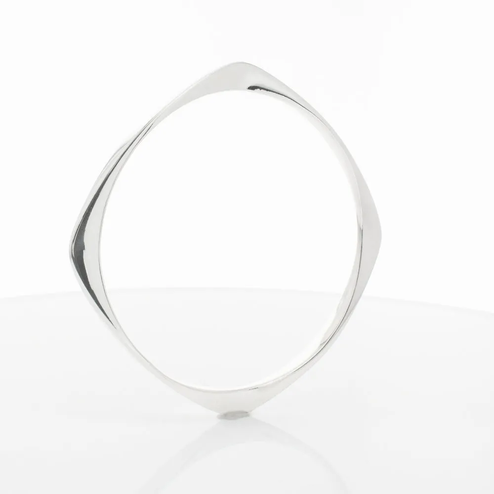 Sterling Silver Eos Bangle