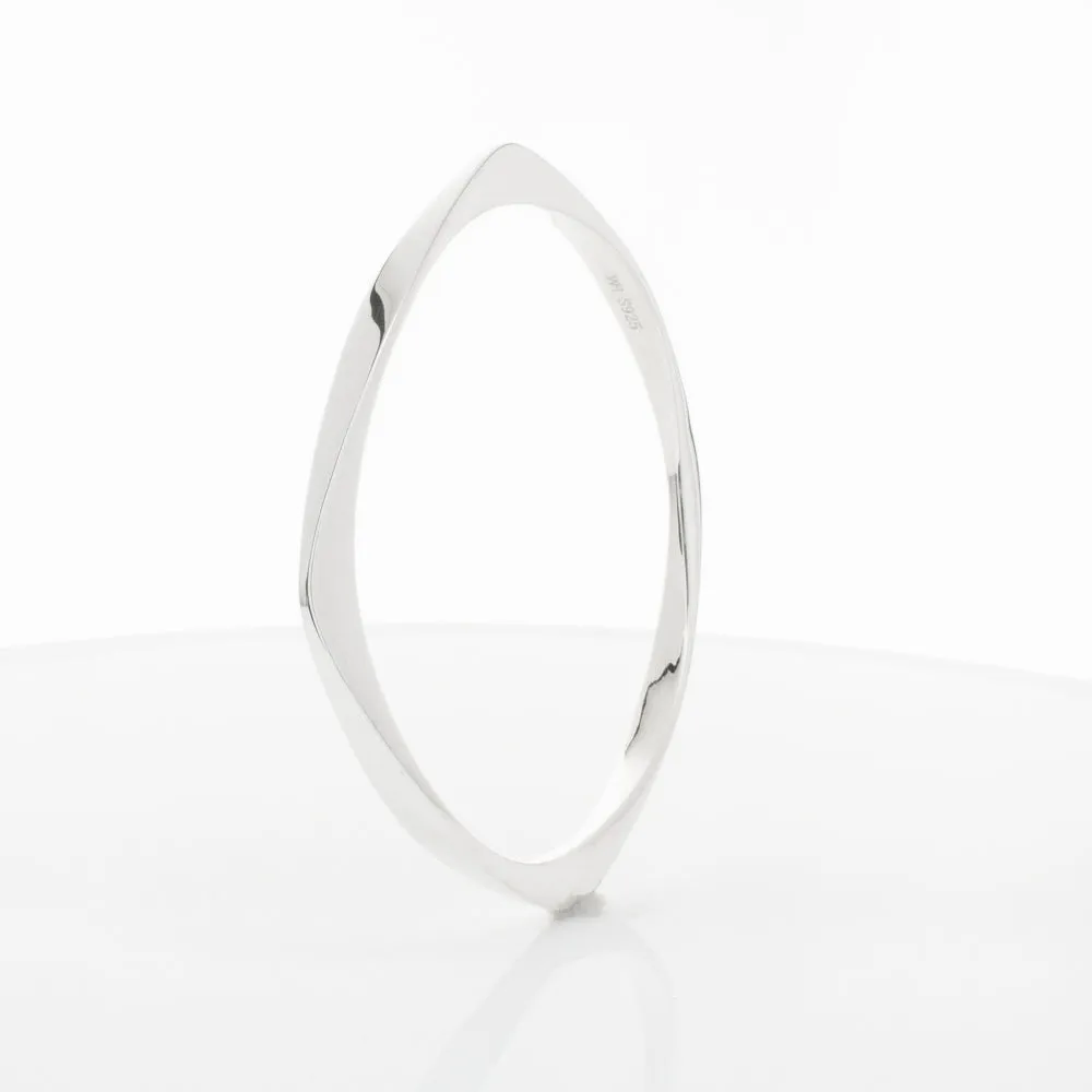 Sterling Silver Eos Bangle