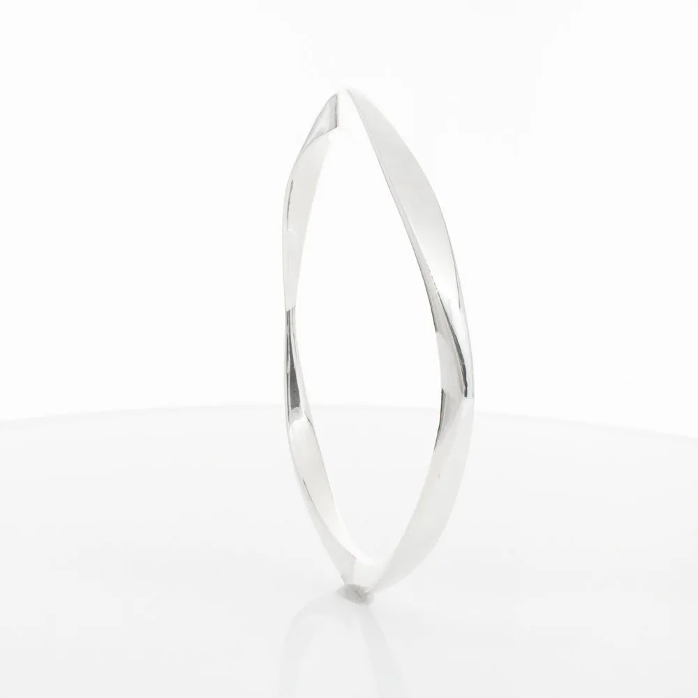 Sterling Silver Eos Bangle