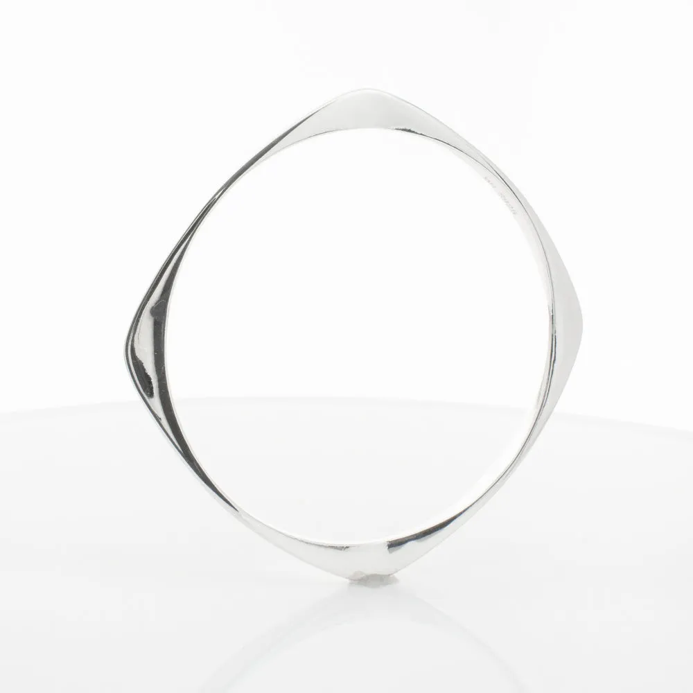 Sterling Silver Eos Bangle