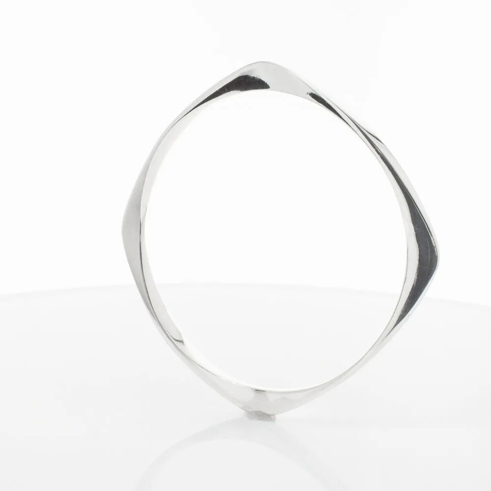 Sterling Silver Eos Bangle