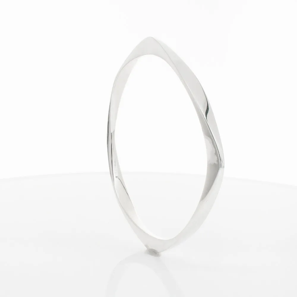 Sterling Silver Eos Bangle