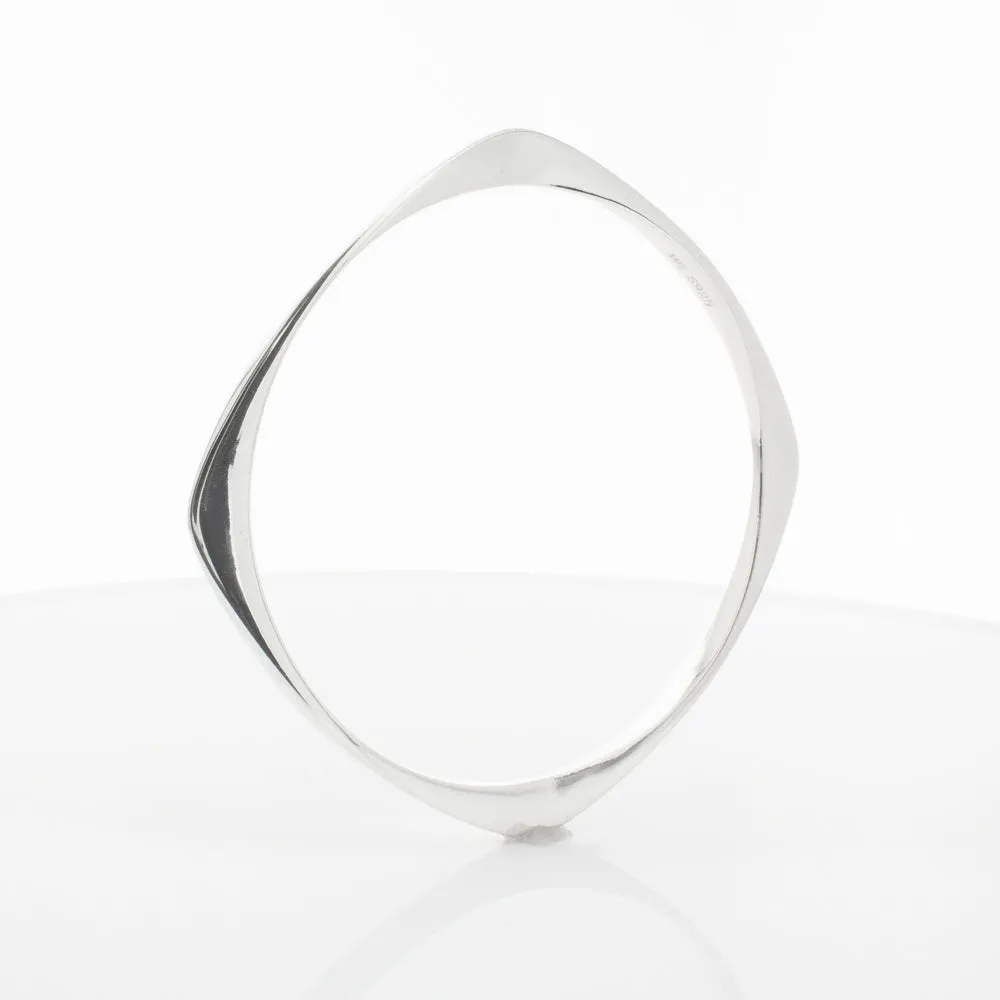 Sterling Silver Eos Bangle