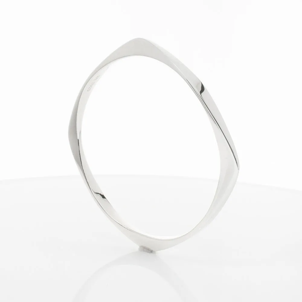 Sterling Silver Eos Bangle