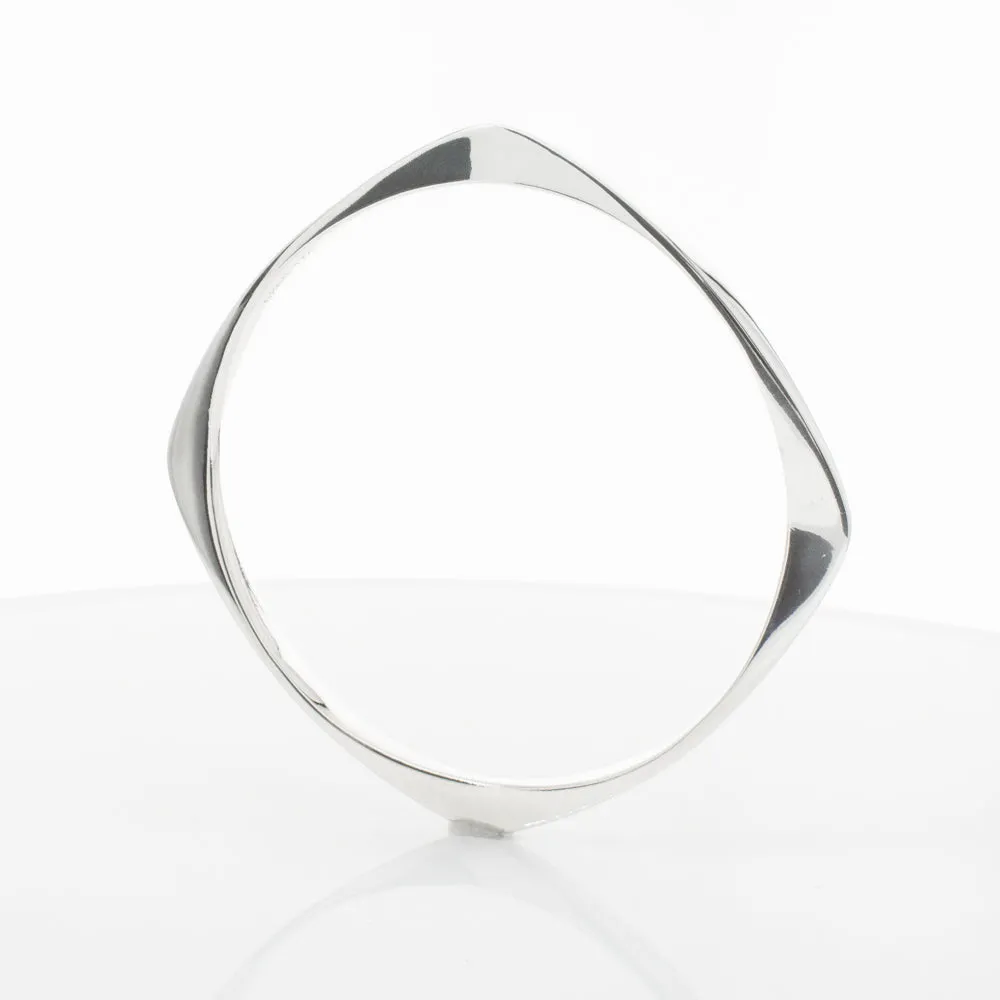 Sterling Silver Eos Bangle