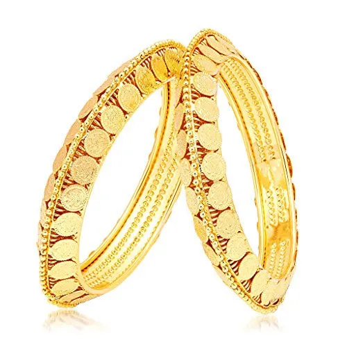 Sukkhi Sublime Laxmi Temple Gold Plated Bangle For Women