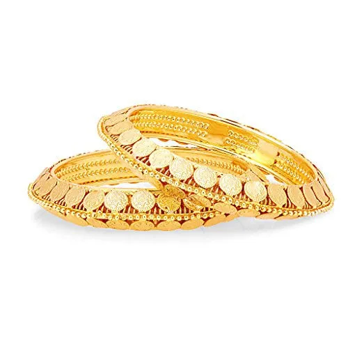 Sukkhi Sublime Laxmi Temple Gold Plated Bangle For Women