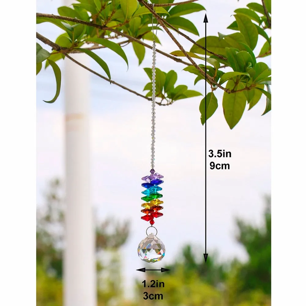 Sun Catcher Chandelier Crystal Ball Prisms Pendant