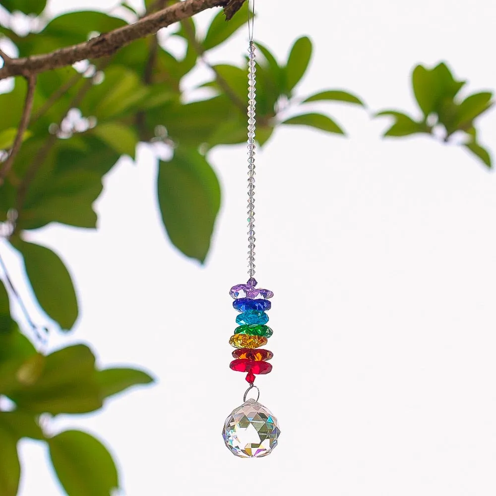 Sun Catcher Chandelier Crystal Ball Prisms Pendant