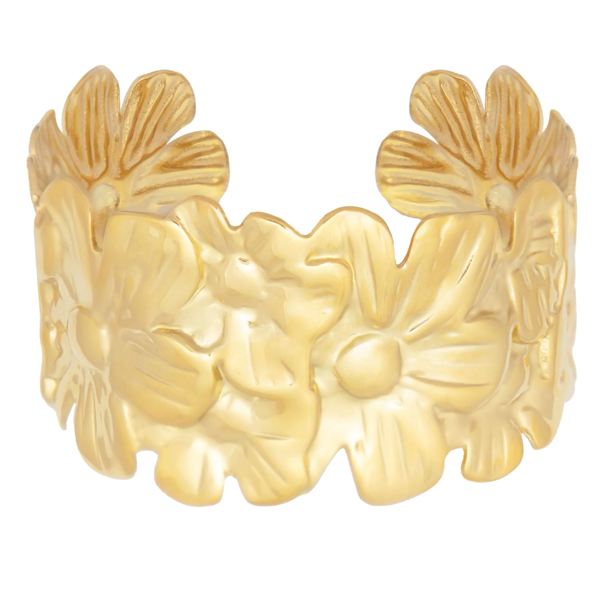 Sunflower Cuff Bracelet