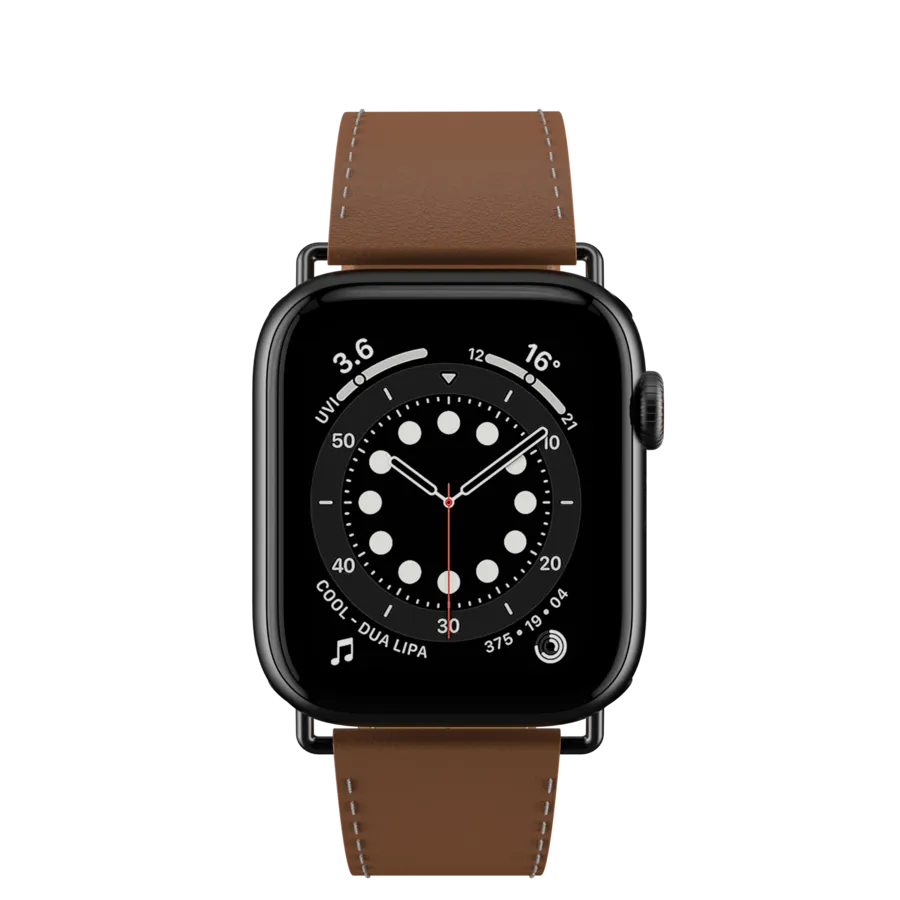 SwitchEasy Classic Genuine Leather Watch Band for Apple Watch