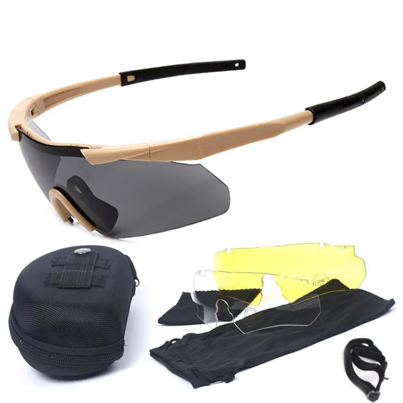 TACTICAL GLASSES CS SHOOTING GOGGLES SHOTGATE PROOF SHOOTING TRAINING WINDPROOF RIDING GLASSES