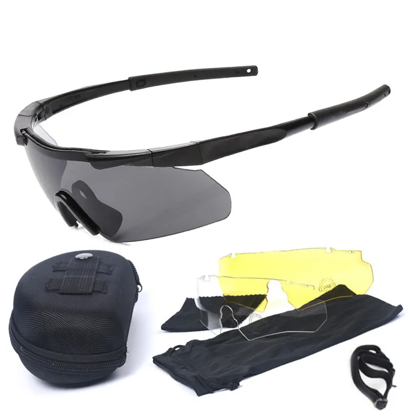 TACTICAL GLASSES CS SHOOTING GOGGLES SHOTGATE PROOF SHOOTING TRAINING WINDPROOF RIDING GLASSES