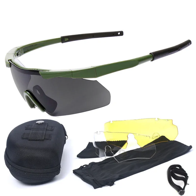 TACTICAL GLASSES CS SHOOTING GOGGLES SHOTGATE PROOF SHOOTING TRAINING WINDPROOF RIDING GLASSES