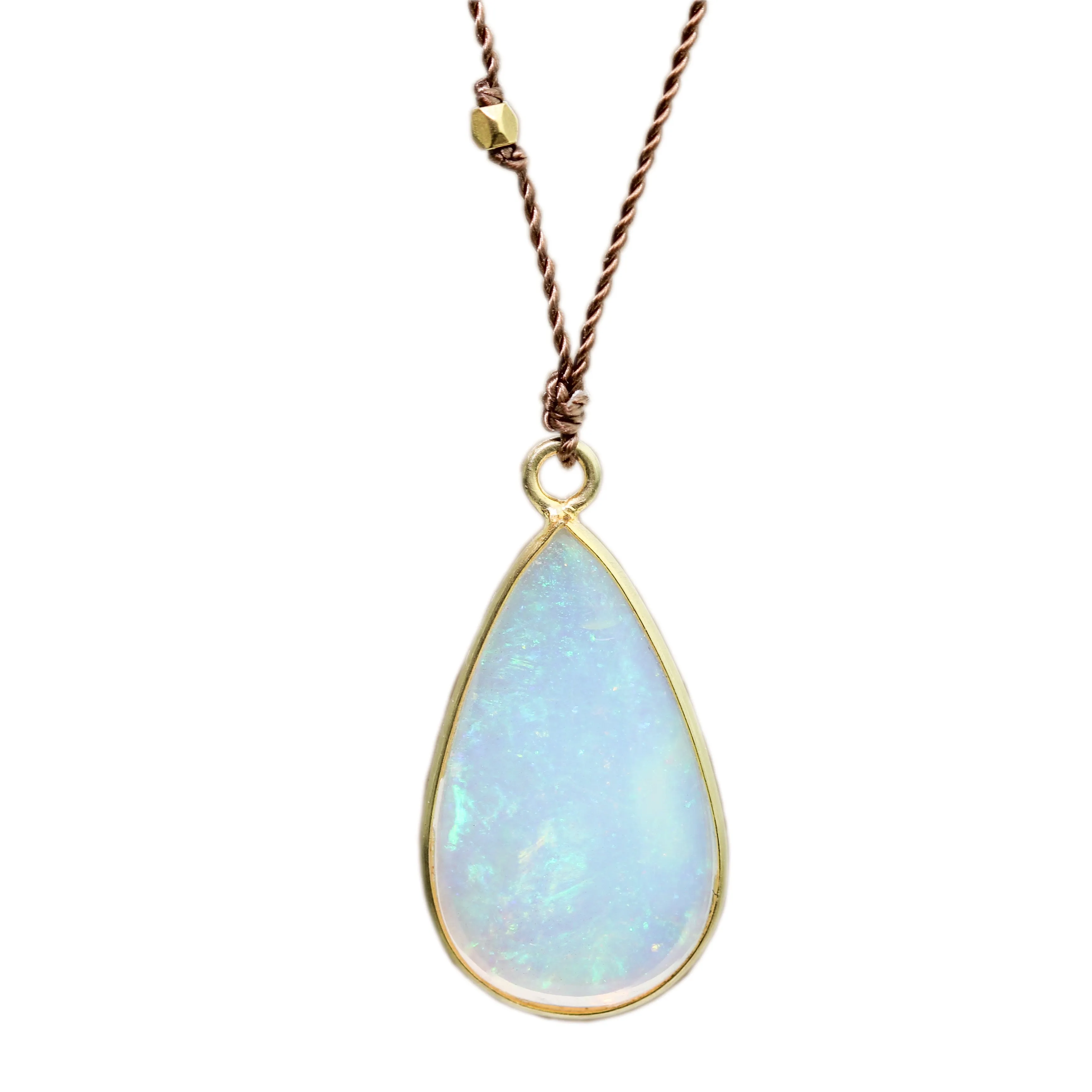 Teardrop Opal Necklace