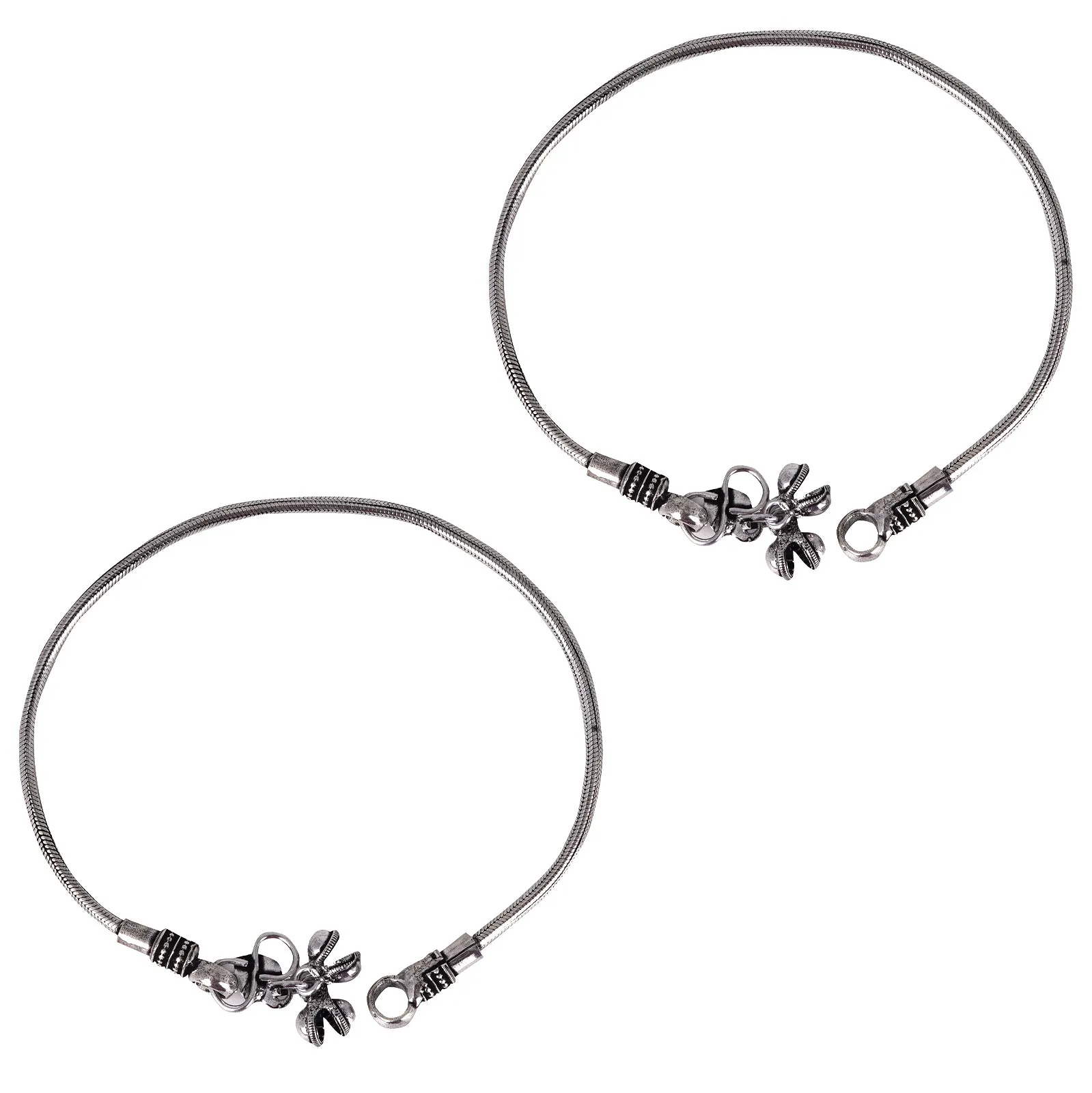 Teejh Taya Set Of Anklet and Toe Ring