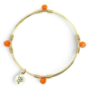 The Morgan Bangle - Bright Orange