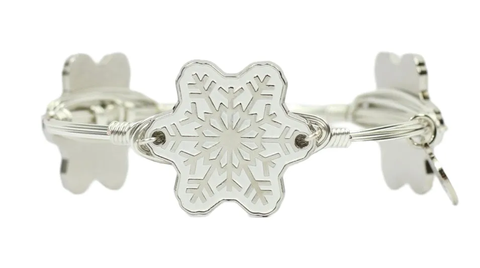 The Snowflake Bangle Bracelet